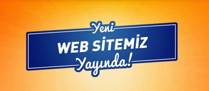  Web Sitemiz Yayında!